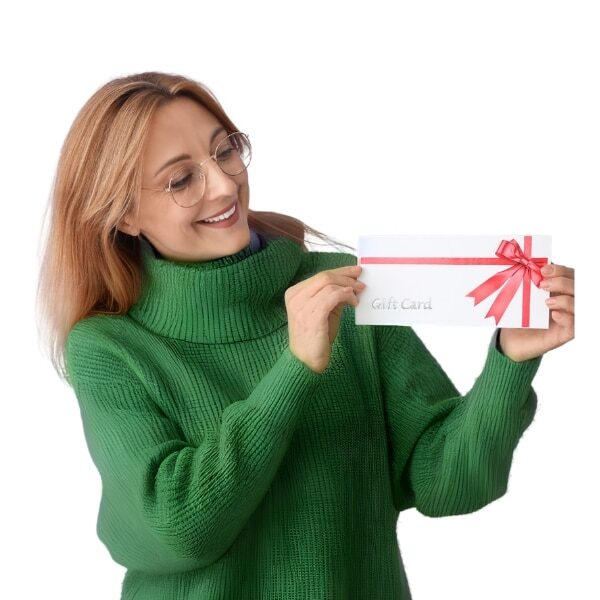 Home cleaning gift card for residential cleaning services